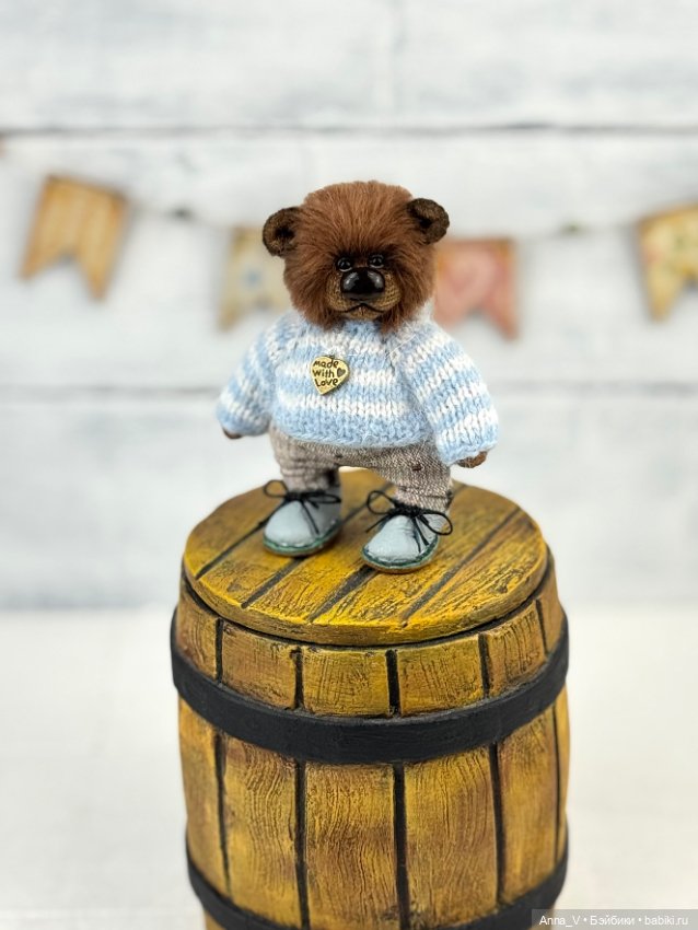 Тедди мишка Стефан — Авторские мишки Тедди и друзья: фото (фото 5)