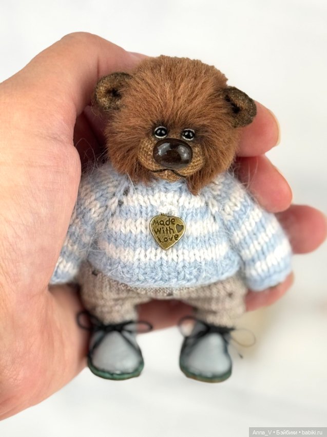 Тедди мишка Стефан — Авторские мишки Тедди и друзья: фото