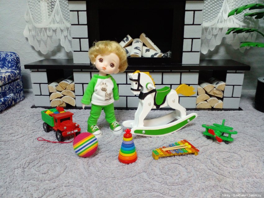 Лошадки-качалки для кукол 16 см (фото 8)