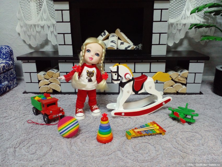 Лошадки-качалки для кукол 16 см (фото 6)