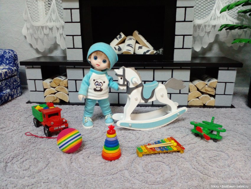 Лошадки-качалки для кукол 16 см (фото 4)