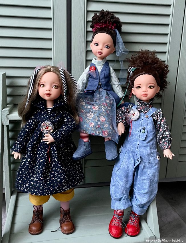 Шарнирные куклы «Пуговки». Это как «Ложечки», только «Пуговки» (часть 3)