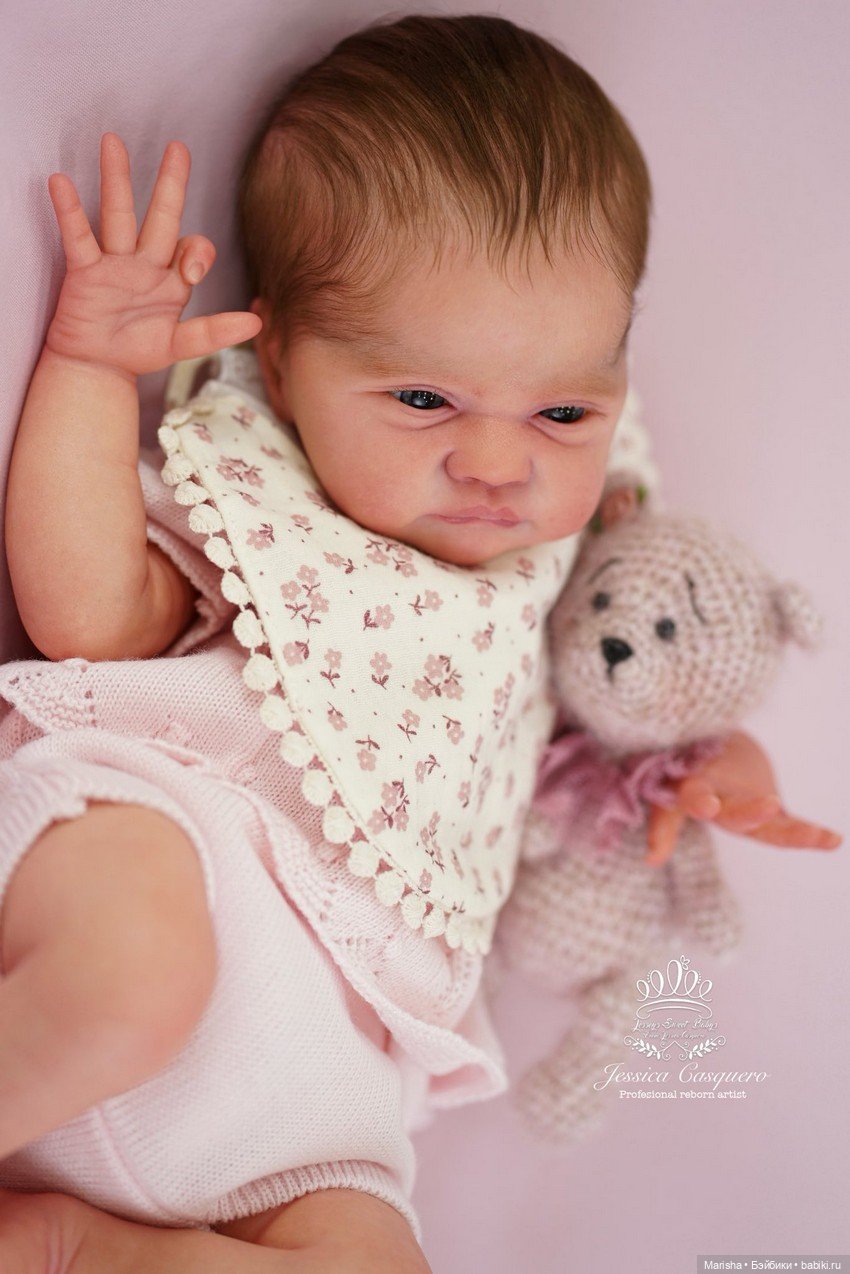 Gracie Mae open eye скульптора Laura Lee Eagles, автор прототипа Jessica Casquero (фото 7)