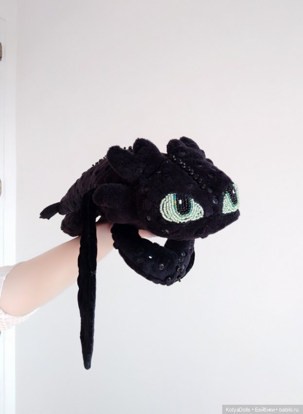 Дневная фурия Light Fury — Вязаные игрушки и амигуруми: крючком (фото 6)