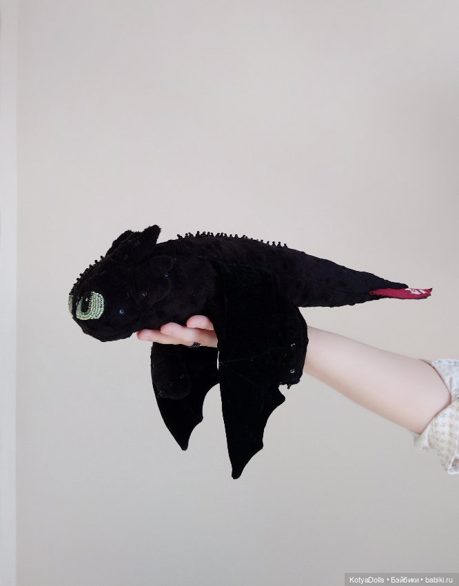 Дневная фурия Light Fury — Вязаные игрушки и амигуруми: крючком (фото 7)