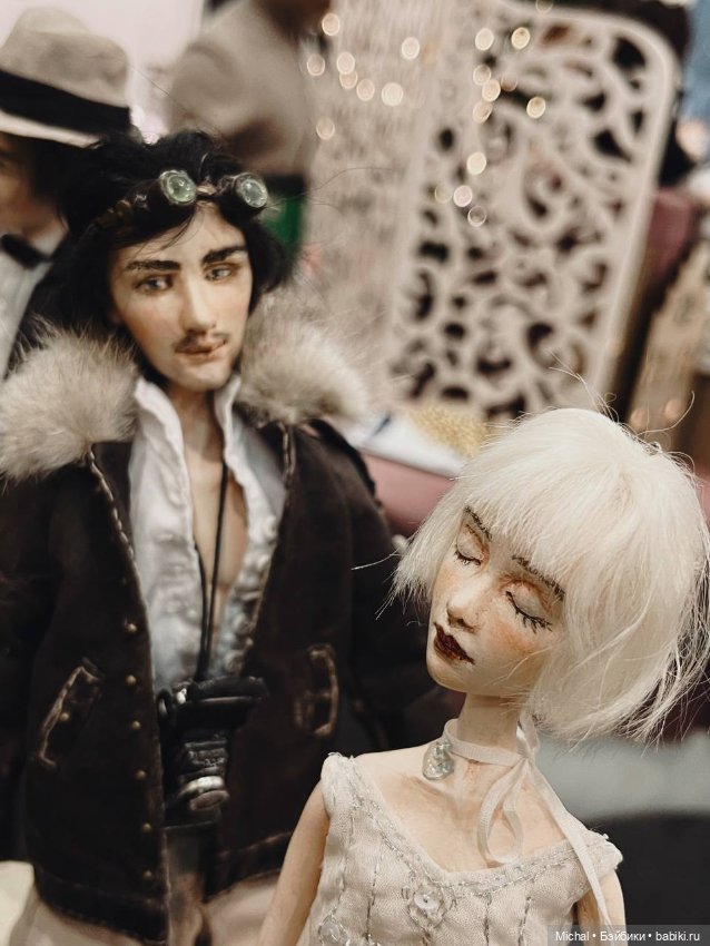 С давней выставки «Искусство куклы» в Экспоцентре: люди и куклы (фото 4)