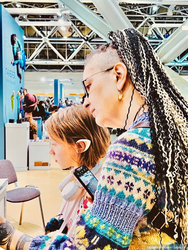 С давней выставки «Искусство куклы» в Экспоцентре: люди и куклы (фото 9)