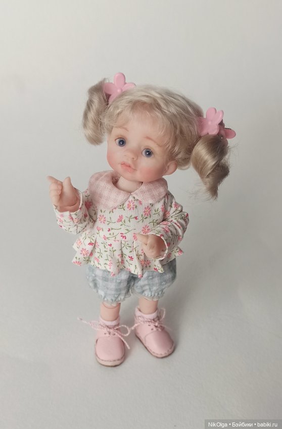 Новая Малышка — Авторские шарнирные куклы своими руками: лепка (фото 5)