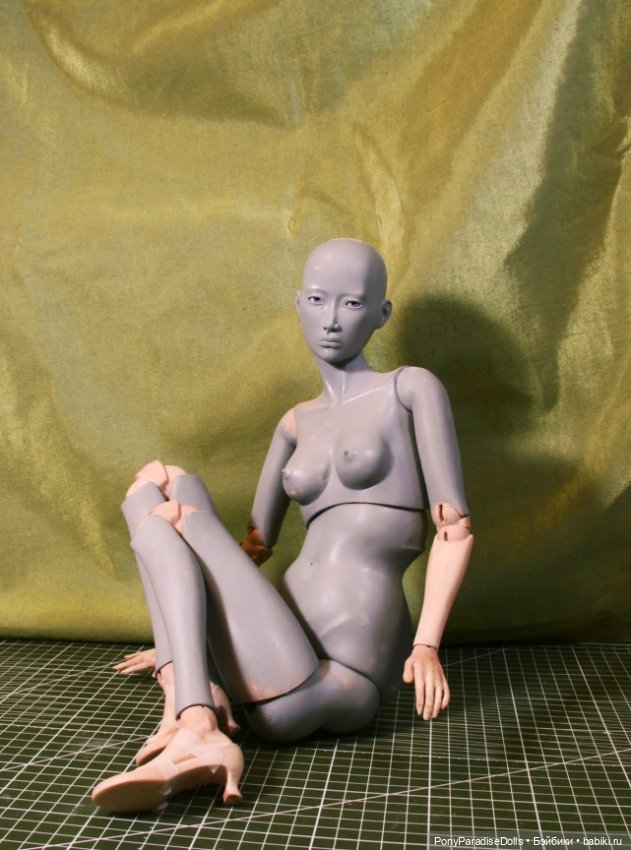 Разные фото моей куклы — Авторские шарнирные куклы своими руками: лепка (фото 2)