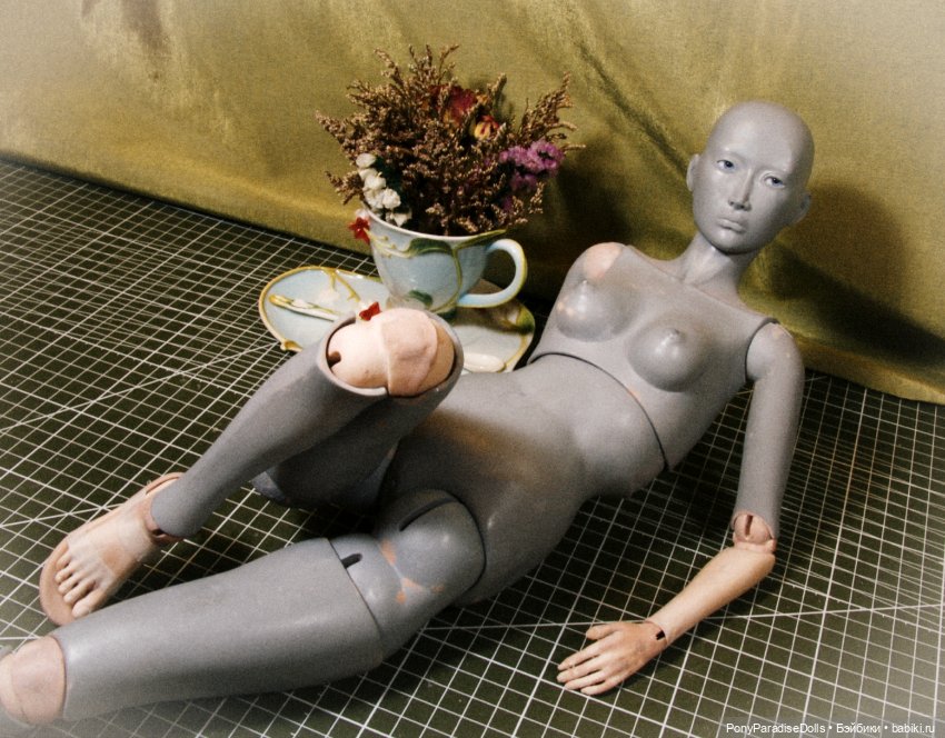 Разные фото моей куклы — Авторские шарнирные куклы своими руками: лепка (фото 10)