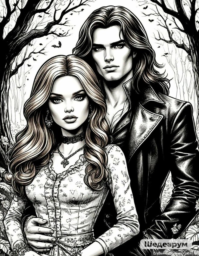 Готическая Барби 🧛🏼‍♀️🧛🏻‍♂️(нейросеть)