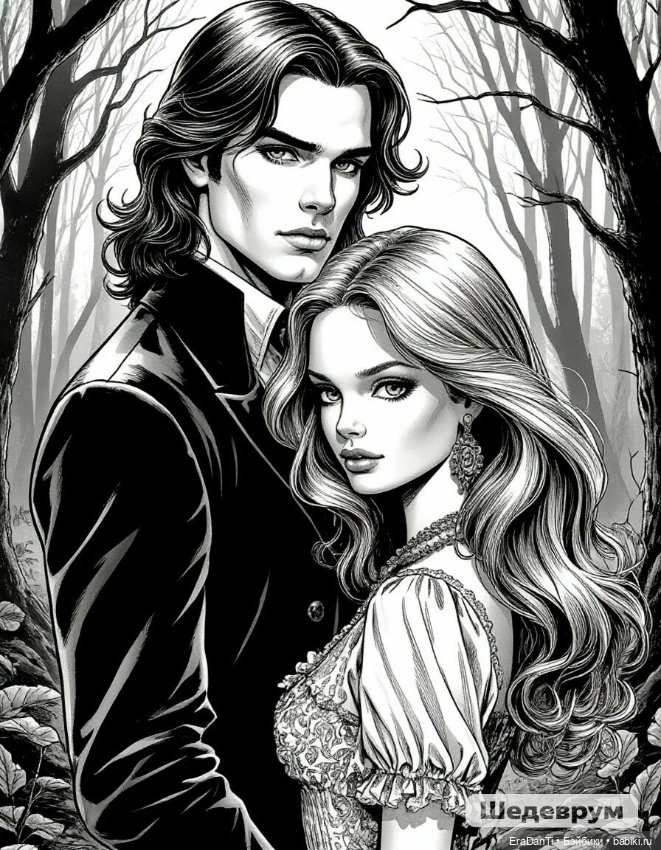 Готическая Барби 🧛🏼‍♀️🧛🏻‍♂️(нейросеть)