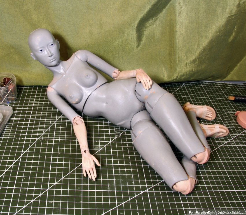 Разные фото моей куклы — Авторские шарнирные куклы своими руками: лепка