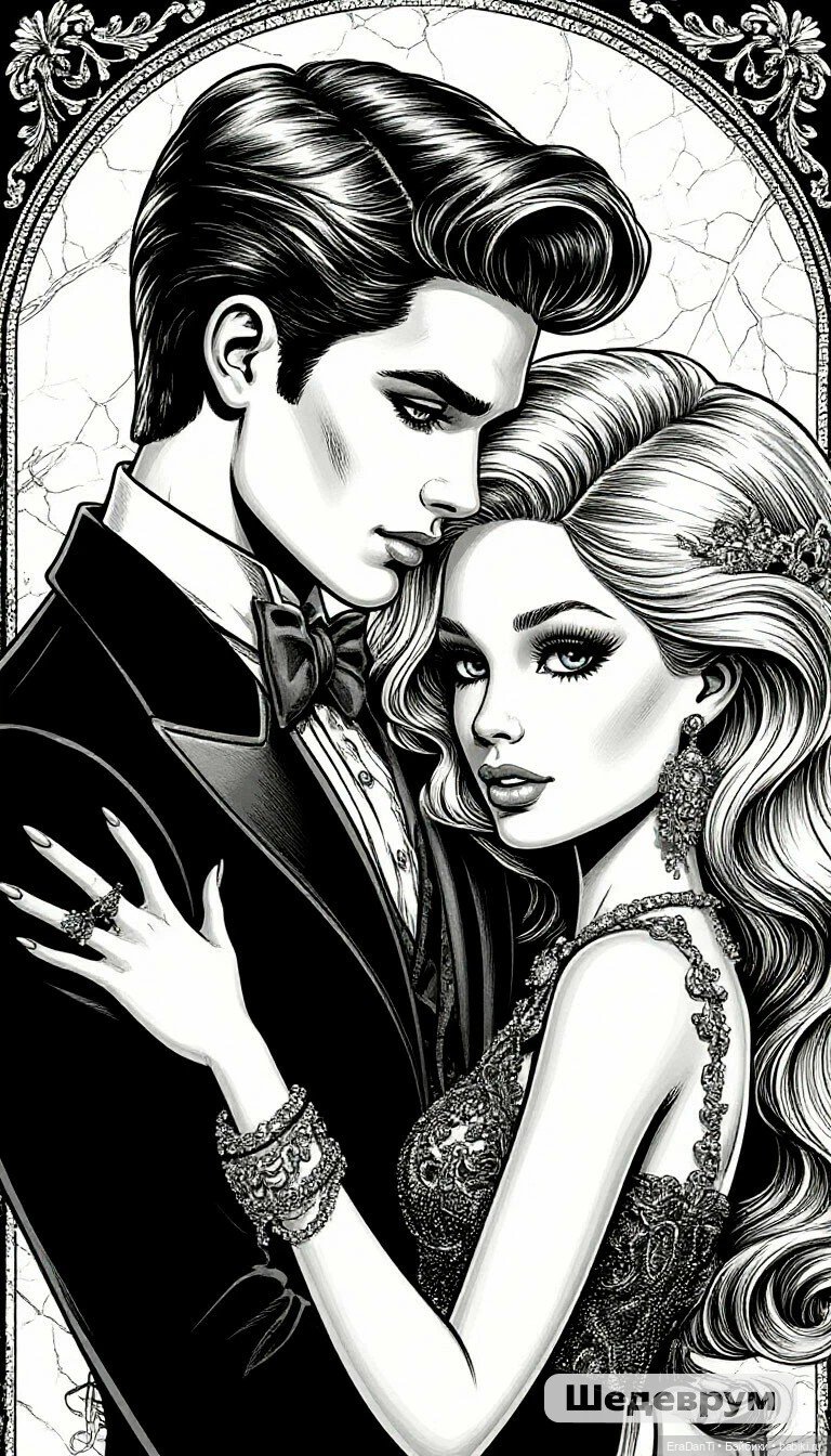 Готическая Барби 🧛🏼‍♀️🧛🏻‍♂️(нейросеть) (фото 10)