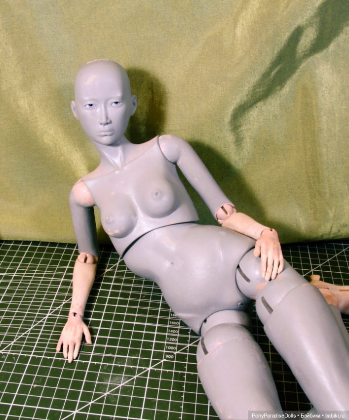 Разные фото моей куклы — Авторские шарнирные куклы своими руками: лепка (фото 3)