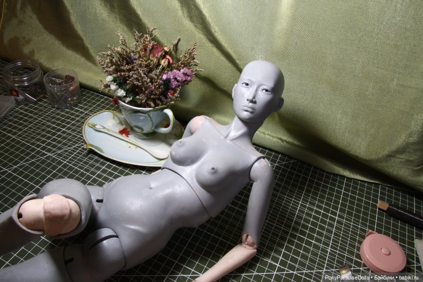 Разные фото моей куклы — Авторские шарнирные куклы своими руками: лепка (фото 5)