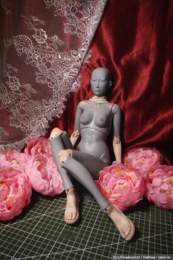 Немного винтажности — Авторские шарнирные куклы своими руками: лепка