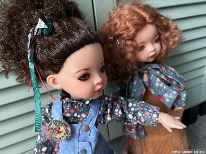 Шарнирные куклы «Пуговки». Это как «Ложечки», только «Пуговки» (часть 4)