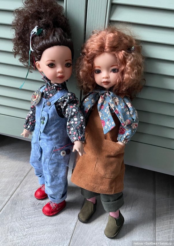 Шарнирные куклы «Пуговки». Это как «Ложечки», только «Пуговки» (часть 4)