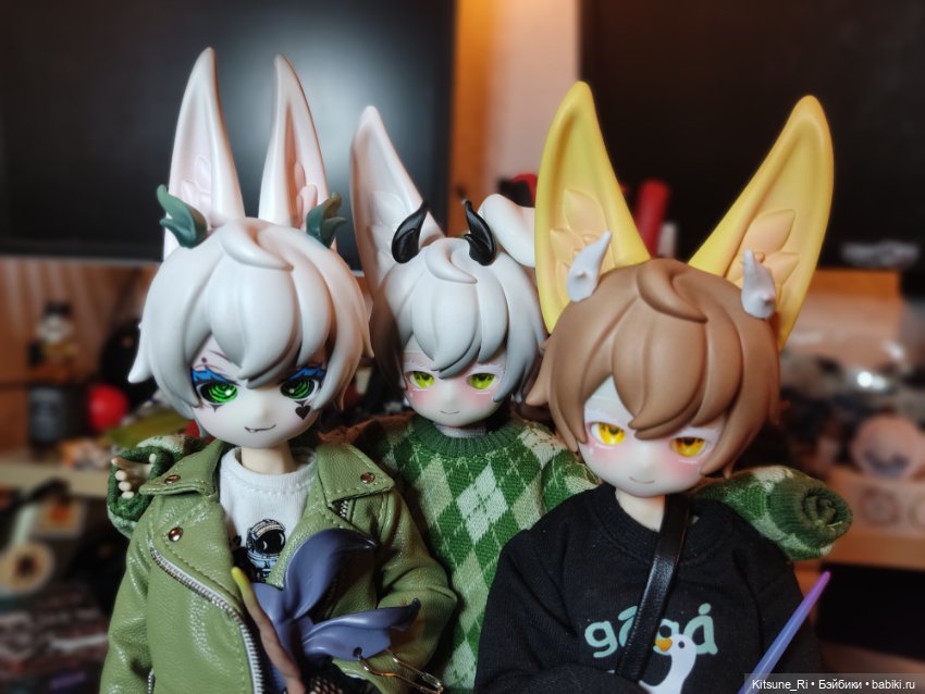 UFdoll: парики да рожки — Куклы и тела UFdoll (ЮФдолл): Blind Box (фото 5)