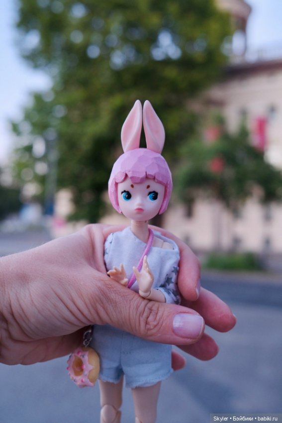 Бобби, или Как из ушастой головы получилась классная кукла🩷 (фото 8)