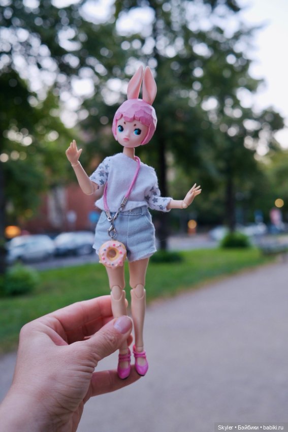 Бобби, или Как из ушастой головы получилась классная кукла🩷 (фото 6)