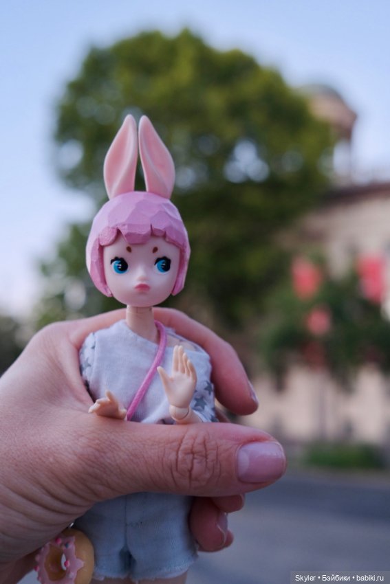 Бобби, или Как из ушастой головы получилась классная кукла🩷 (фото 7)