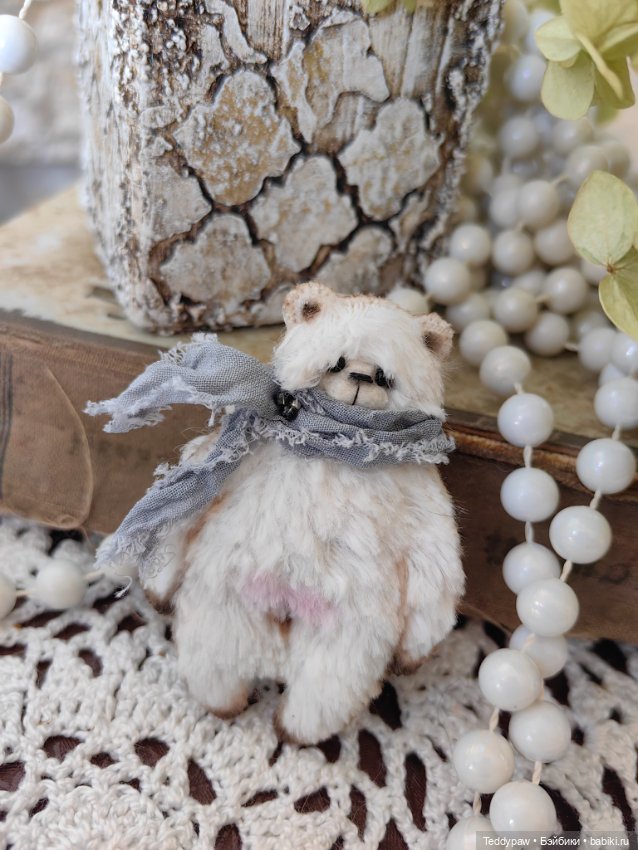 Мишко - брошь — Авторские мишки Тедди и друзья: фото (фото 3)