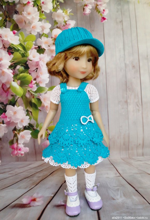 Сарафанчик с кепочкой для Сидни