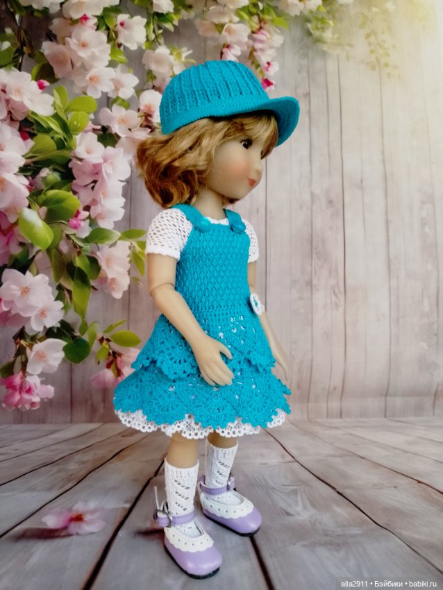 Сарафанчик с кепочкой для Сидни