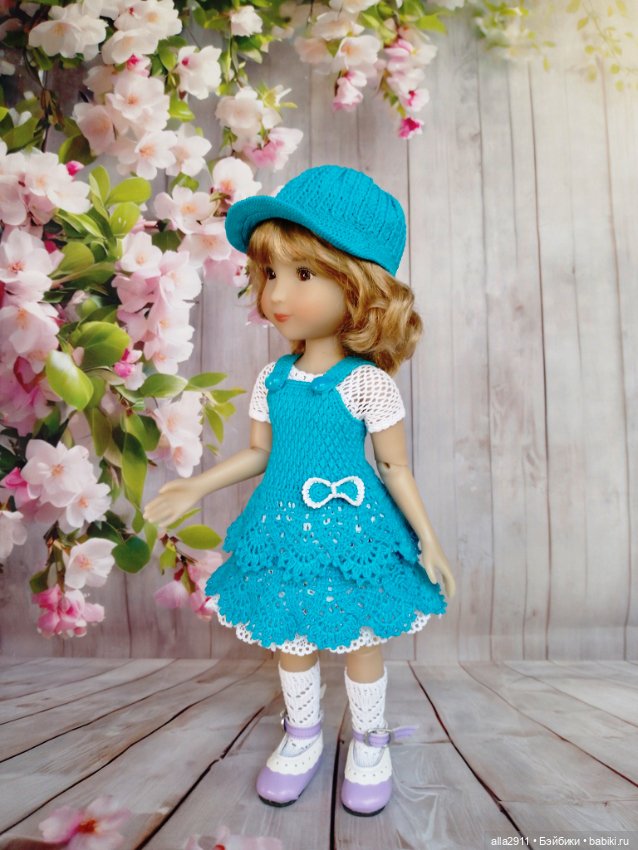 Сарафанчик с кепочкой для Сидни (фото 9)