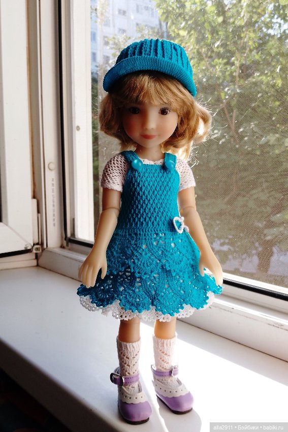 Сарафанчик с кепочкой для Сидни