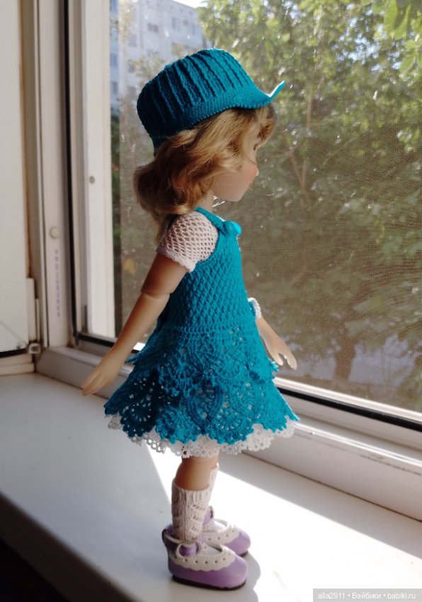 Сарафанчик с кепочкой для Сидни