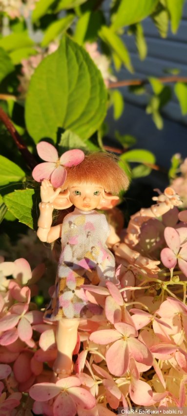 Королева Гортензия Метельчатая и "быстроплатье" для Мышуни 🐭