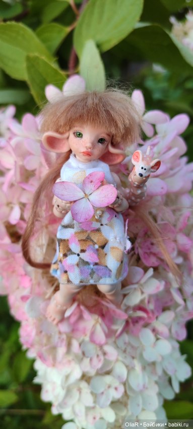 Королева Гортензия Метельчатая и "быстроплатье" для Мышуни 🐭 (фото 2)