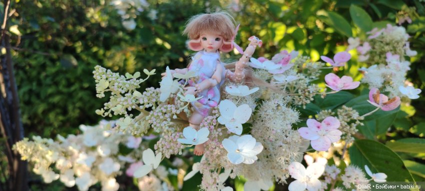 Королева Гортензия Метельчатая и "быстроплатье" для Мышуни 🐭 (фото 3)