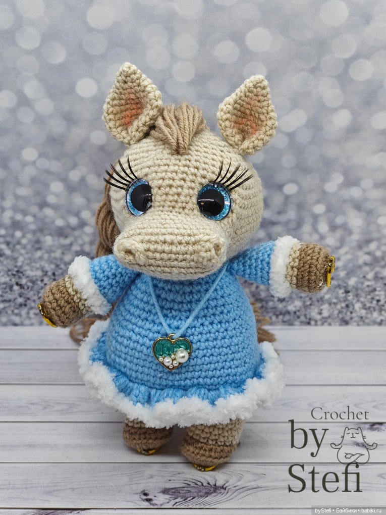 Лошадка Дуняша — Вязаные игрушки и амигуруми: крючком (фото 3)