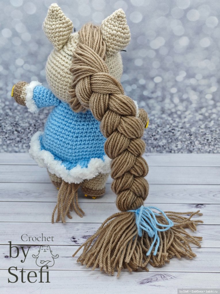 Лошадка Дуняша — Вязаные игрушки и амигуруми: крючком (фото 4)