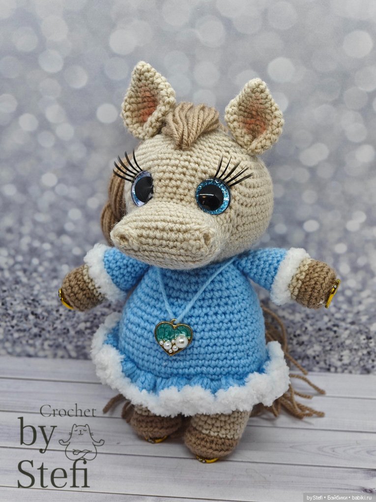 Лошадка Дуняша — Вязаные игрушки и амигуруми: крючком (фото 10)