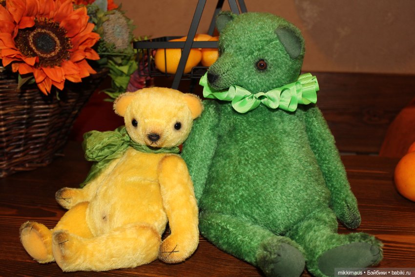 Лимон и Лайм - летние мишки Тедди (фото 2)