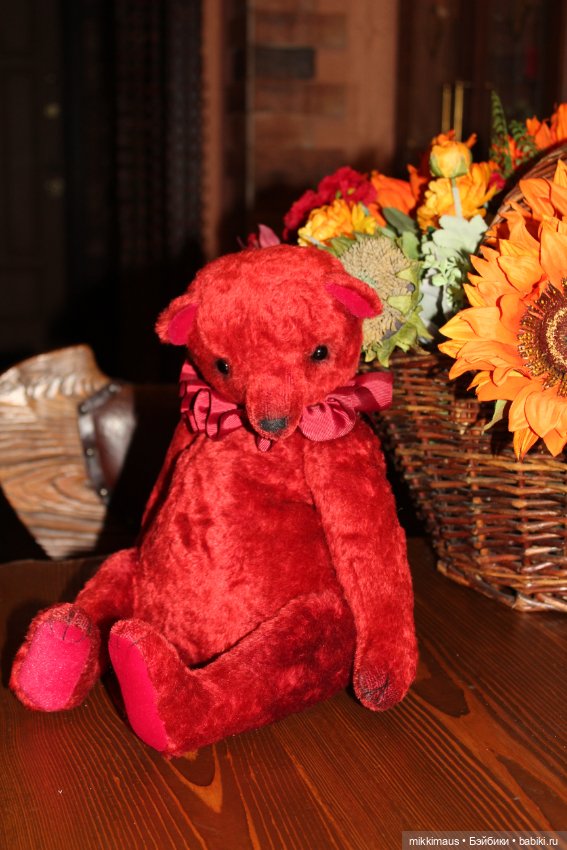 Огонёк и Имбирь - осенние мишки Тедди (фото 5)
