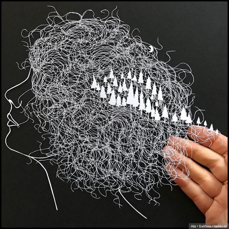 Работы из бумаги Maude White (фото 4)