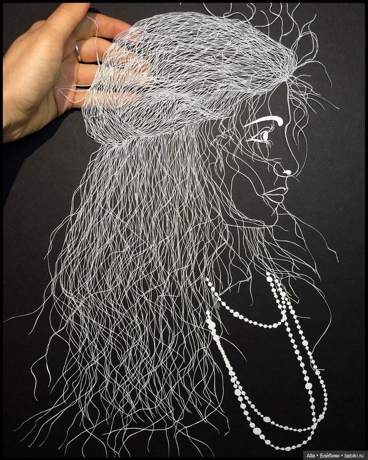 Работы из бумаги Maude White (фото 10)