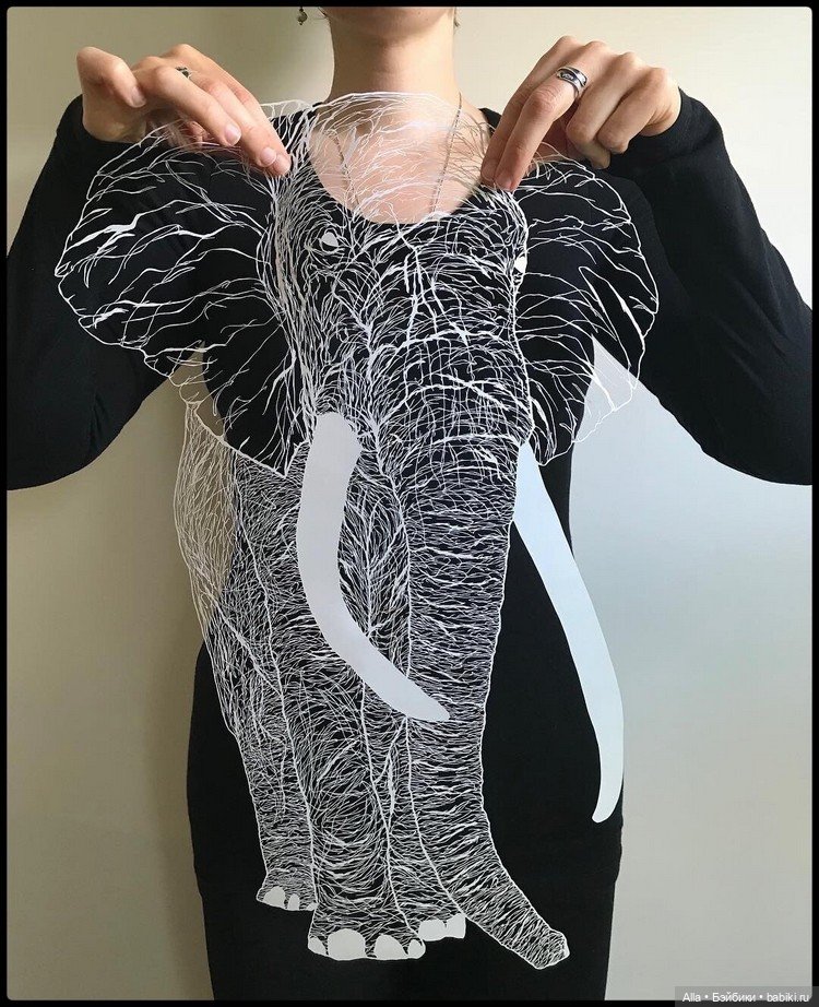 Работы из бумаги Maude White (фото 8)