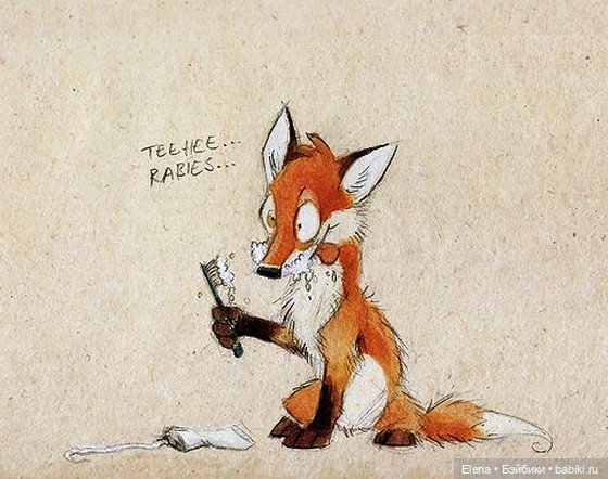 Лисичка от художницы Ski — Живопись и графика: творчество художников