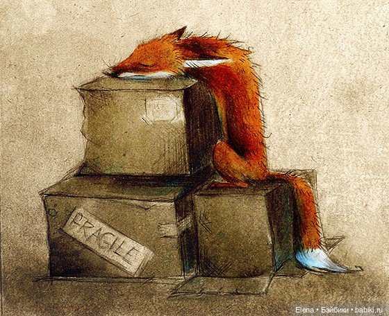 Лисичка от художницы Ski — Живопись и графика: творчество художников (фото 7)