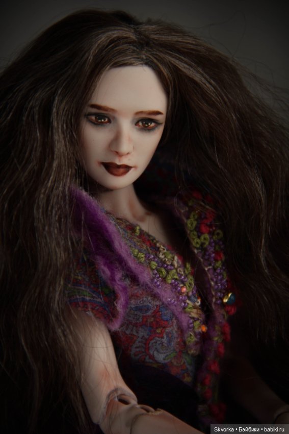 Сирин и Алконост. Фарфоровые шарнирные куклы