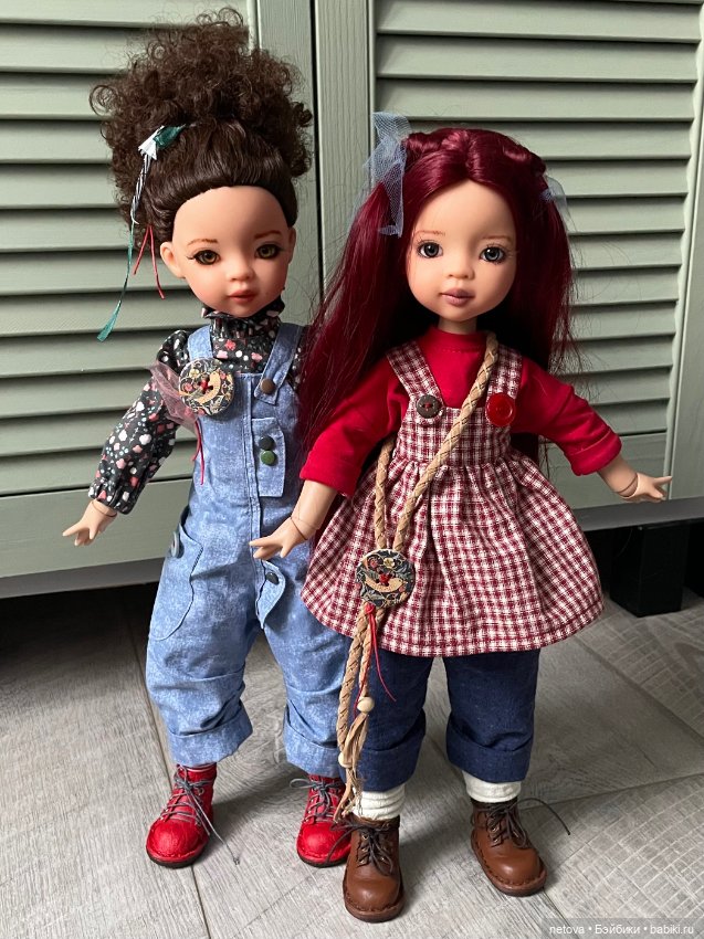 Шарнирные куклы «Пуговки». Это как «Ложечки», только «Пуговки».( Часть 5)