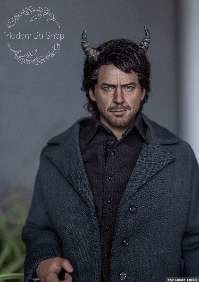 Работа мадам Бу - кастом экшн-головы Тони Старка (фото 7)