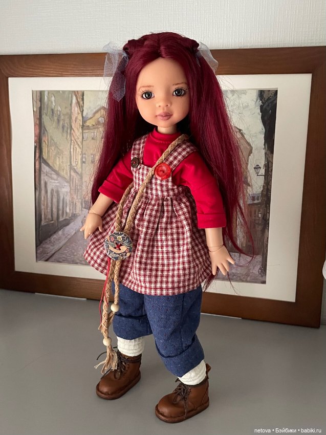 Шарнирные куклы «Пуговки». Это как «Ложечки», только «Пуговки».( Часть 5) (фото 7)